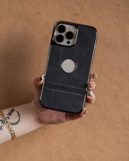 iPhone  11 PRO [Model] Lüks Deri Dokulu Kılıf, Koruyucu, Air Jacket